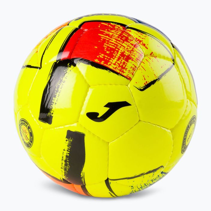 Joma Dali II fluor yellow futbolo kamuolys 5 dydžio 3