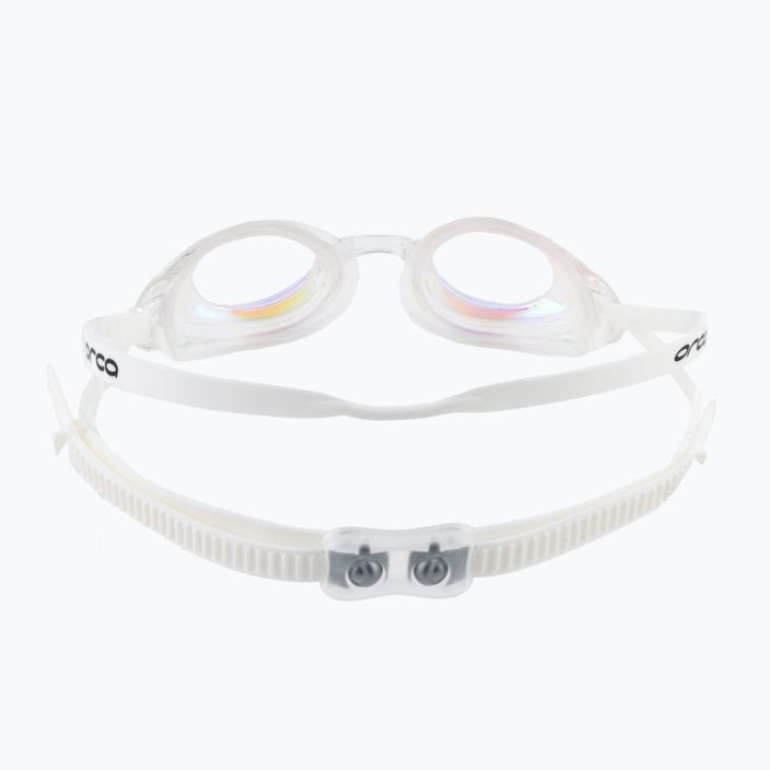 Orca Killa Speed balti/veidrodiniai plaukimo akiniai FVAA0038 5