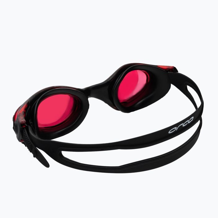 Orca Killa Vision juodi/raudoni plaukimo akiniai FVAW0004 4