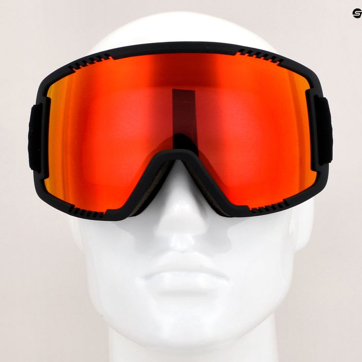 HEAD Contex raudoni/juodi slidinėjimo akiniai 392811 7