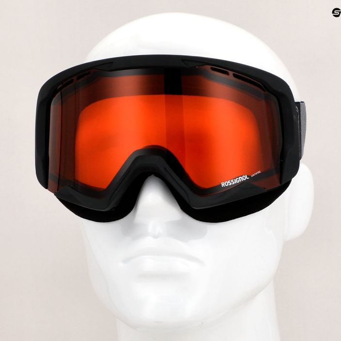 Rossignol Spiral slidinėjimo akiniai juodi/orange 7