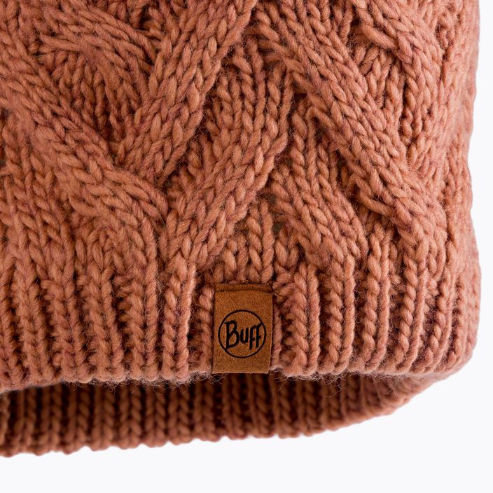 Žieminė kepurė BUFF Knitted & Fleece Caryn rosewood 3