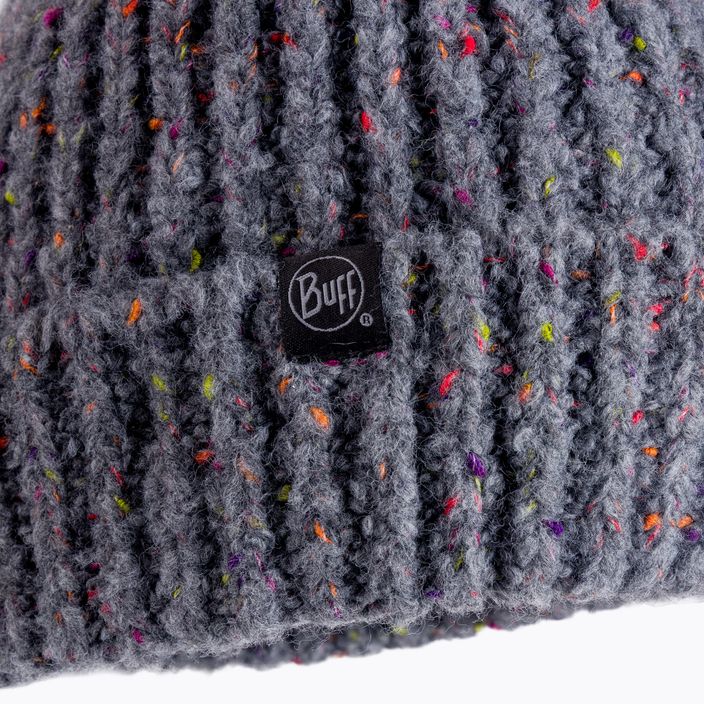 Žieminė kepurė BUFF Knitted & Fleece Kim grey 3