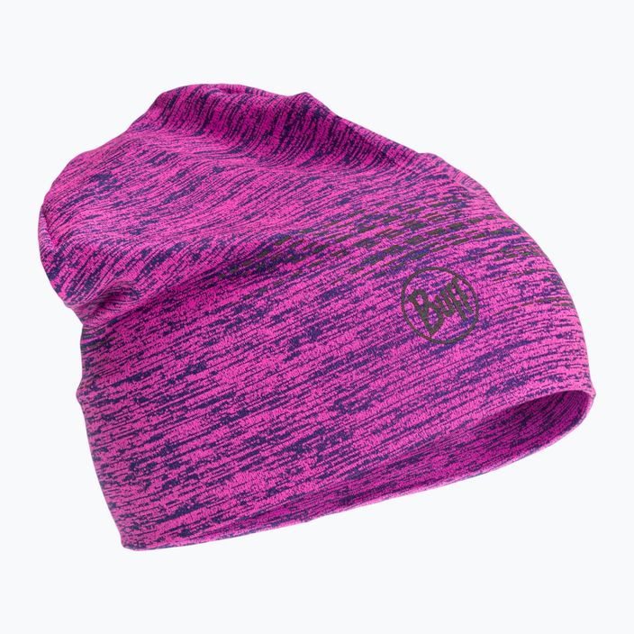 BUFF Dryflx vienspalvė rožinė fluoro žieminė kepurė