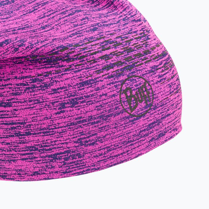 BUFF Dryflx vienspalvė rožinė fluoro žieminė kepurė 3