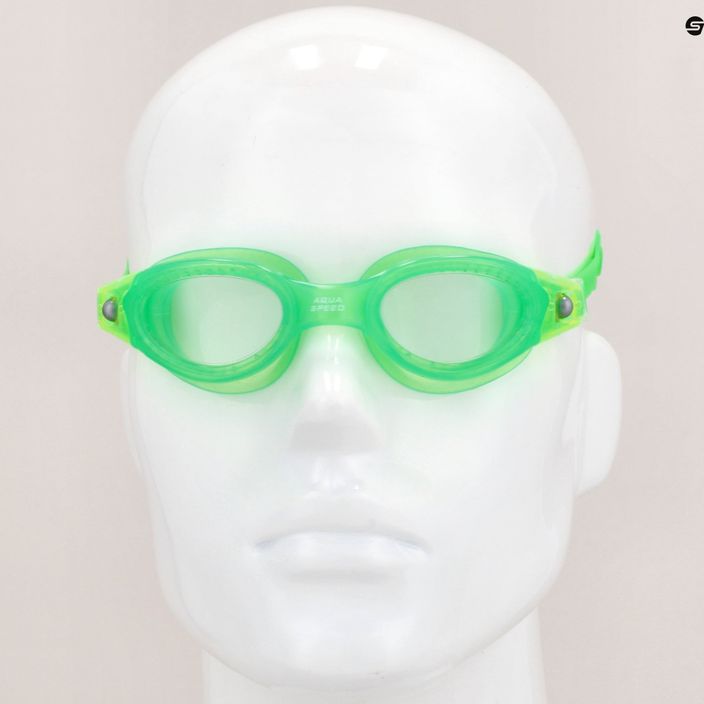 Vaikiški plaukimo akiniai AQUA-SPEED Pacific Jr žali 7