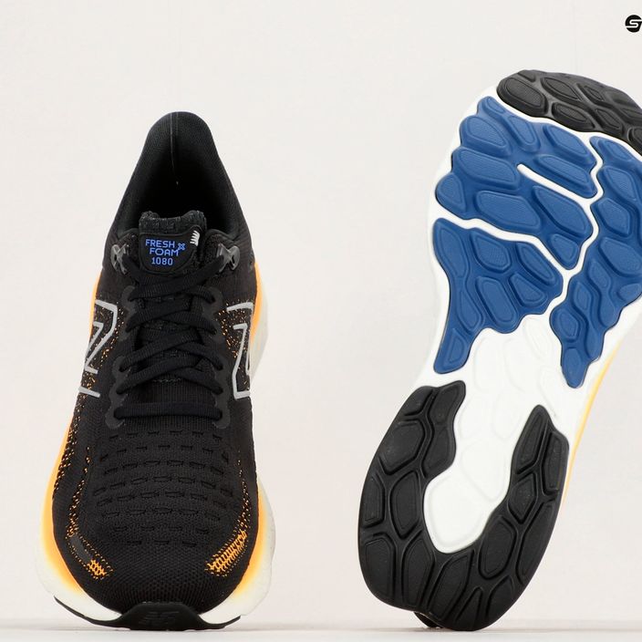 Vyriški bėgimo batai New Balance 1080V12 black/yellow 12