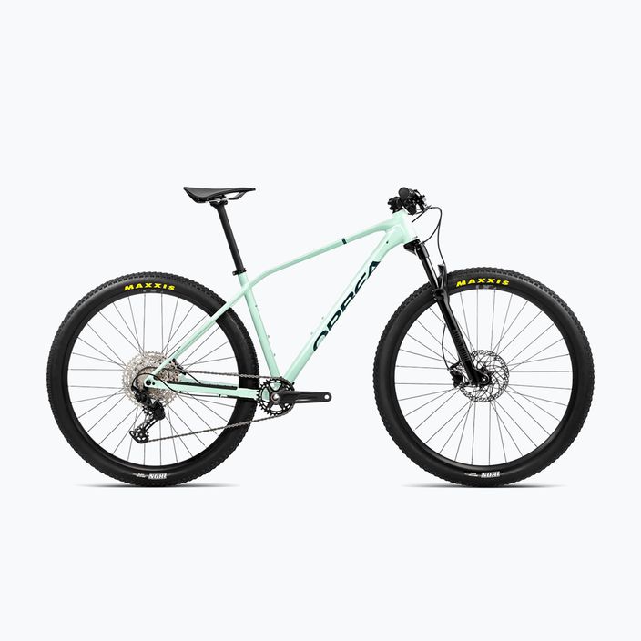 "Orbea Alma H20 2023" ledo žalios/okeaninės spalvos kalnų dviratis