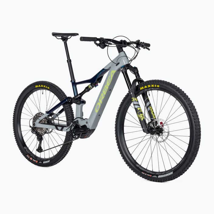 Orbea Rise H20 540Wh 2023 pilkai mėlynas elektrinis dviratis N37105V6 2