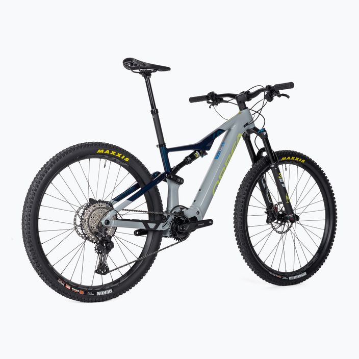 Orbea Rise H20 540Wh 2023 pilkai mėlynas elektrinis dviratis N37105V6 3