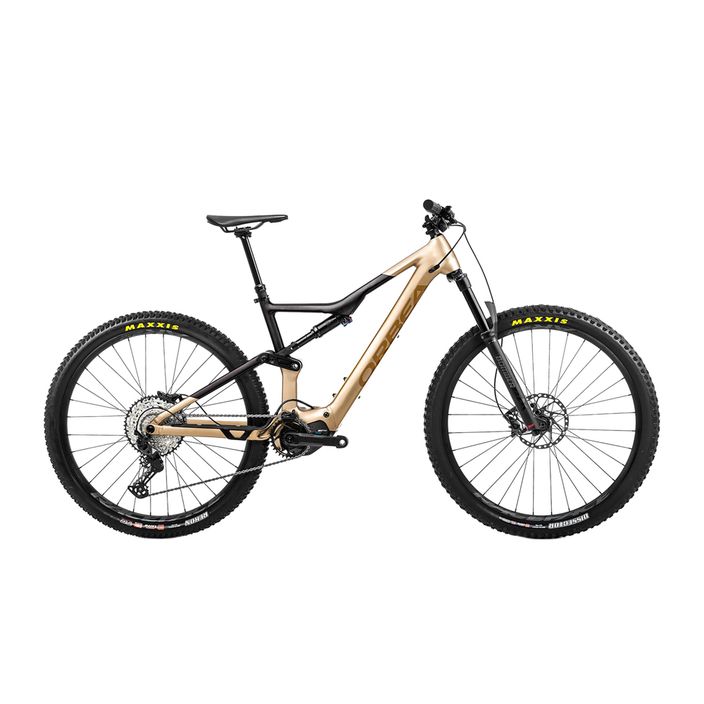 Orbea Rise H30 540Wh 2023 auksinis-juodas elektrinis dviratis M35517V5 2