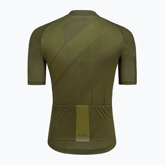 Vyriški dviračių marškinėliai HIRU Core Light olive 3