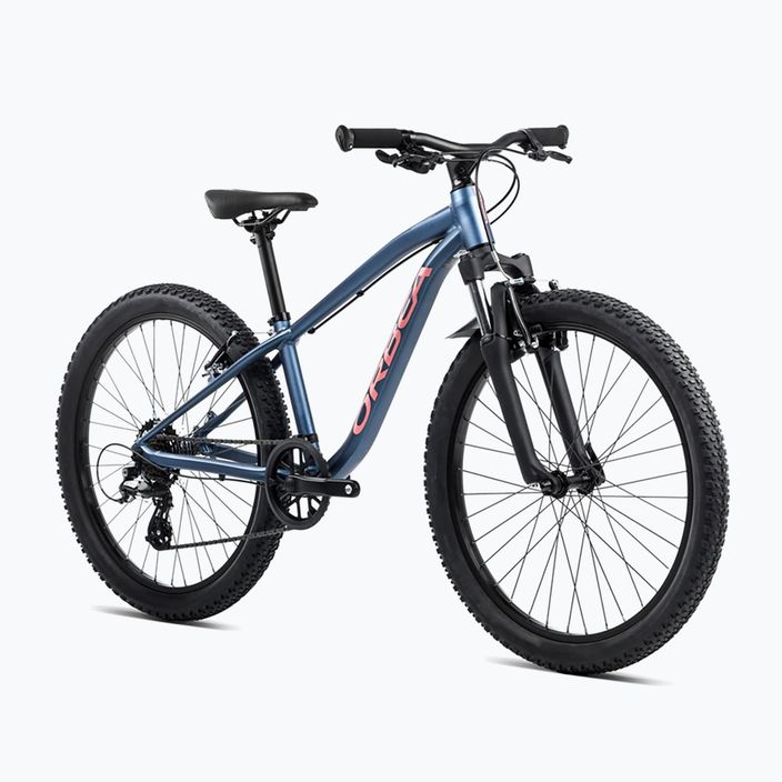 Vaikiškas dviratis Orbea MX 24 XC 2024 moondust blue/red 2