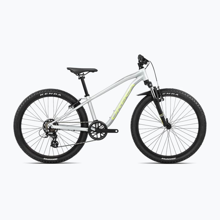 Vaikiškas dviratis Orbea MX 24 XC 2024 silver/spicy lime