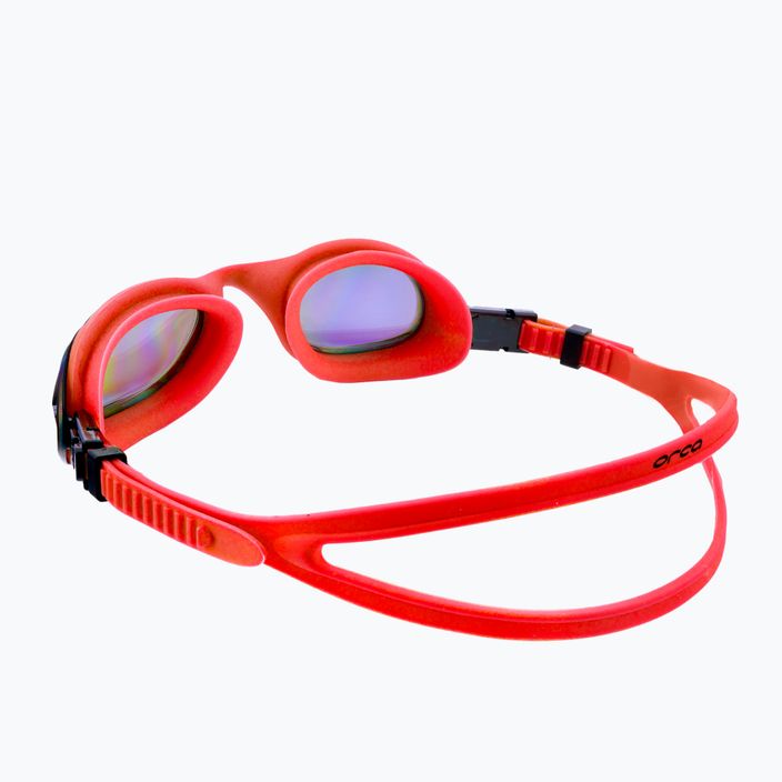 Orca Killa 180º gerai matomi oranžiniai/veidrodiniai plaukimo akiniai FVA30054 4