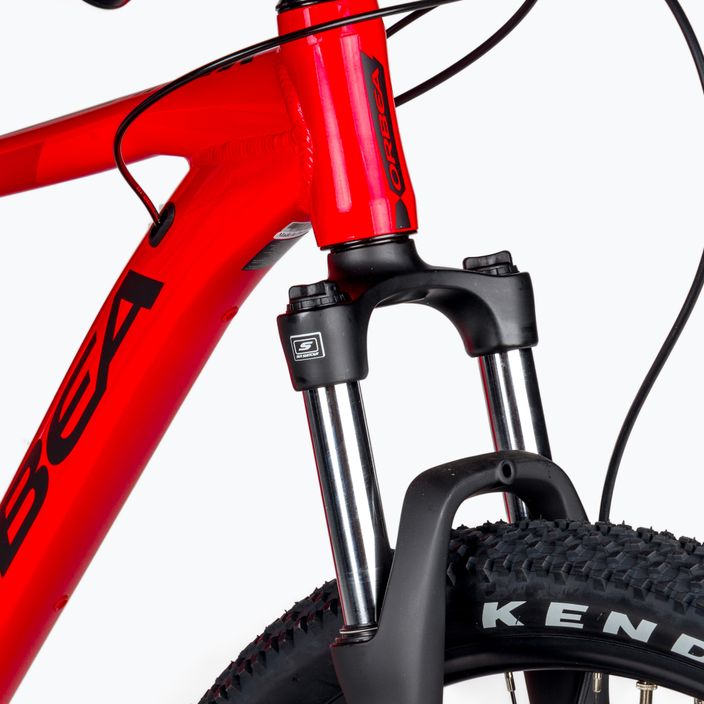 Orbea MX 29 50 kalnų dviratis raudonas 6