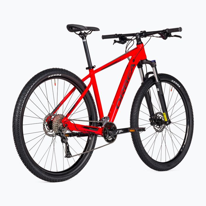 Orbea MX 29 40 kalnų dviratis raudonas 3