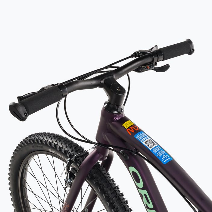 Orbea vaikiškas dviratis MX 24 Dirt purpurinės spalvos M00724I7 4