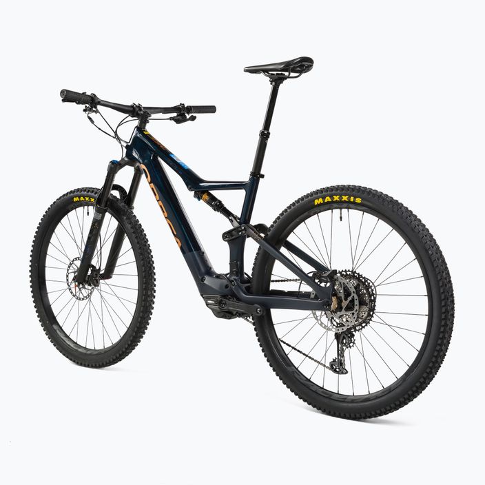 Orbea Rise M20 elektrinis dviratis mėlynai auksinis + papildoma baterija M36020YX 3