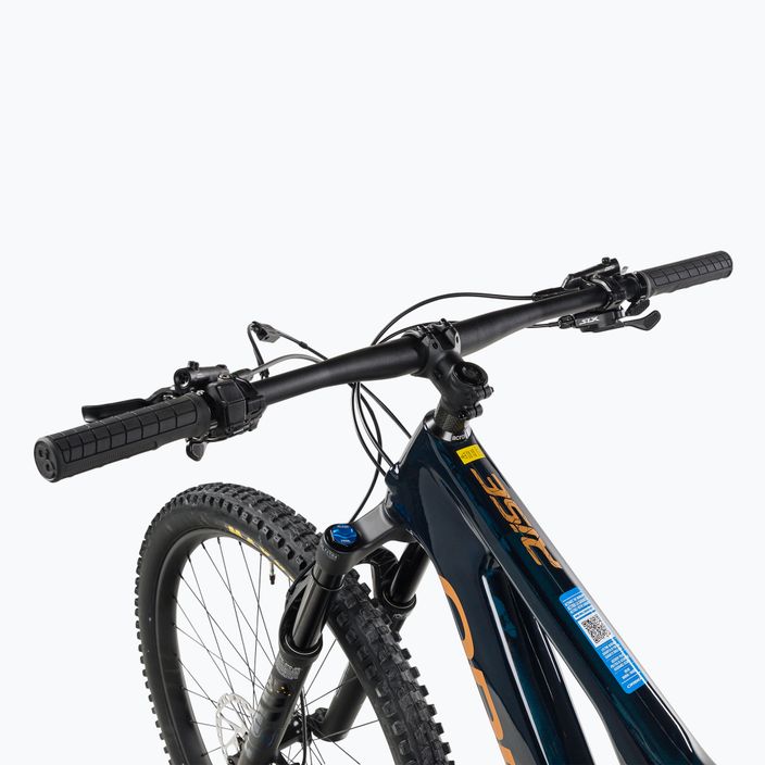 Orbea Rise M20 elektrinis dviratis mėlynai auksinis + papildoma baterija M36020YX 4