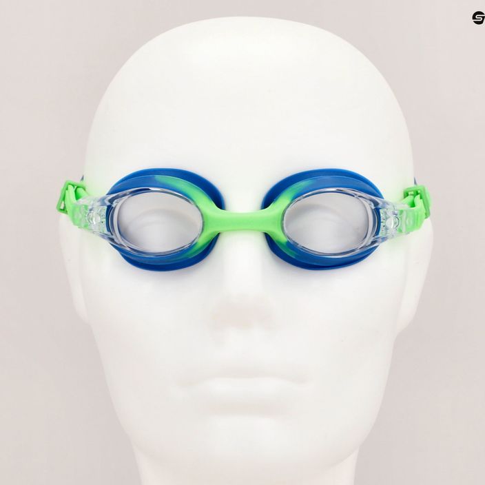 AQUA-SPEED vaikiški plaukimo akiniai Amari mėlyni/žali/šviesūs 7