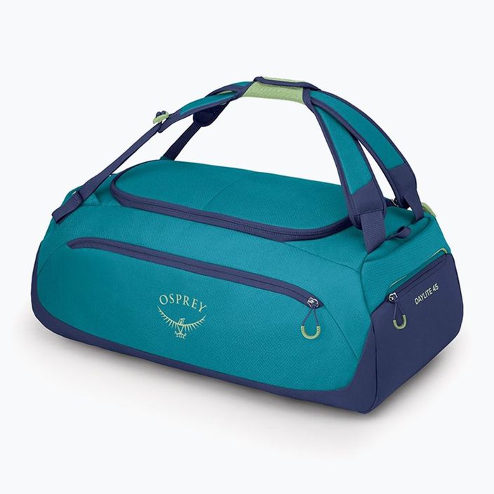 "Osprey Daylite Duffel" kelioninis krepšys 45 l, mėlyna, spikemoss/alkaline 2