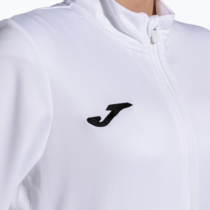 Moteriški bėgimo marškinėliai "Joma Winner II Full Zip", balti 6