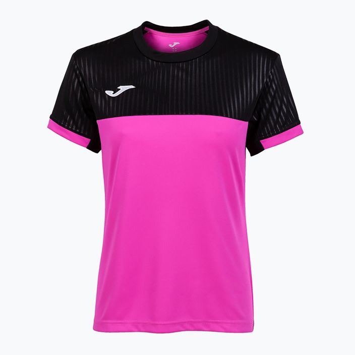 Marškinėliai Joma Montreal SS fluor pink/black 4