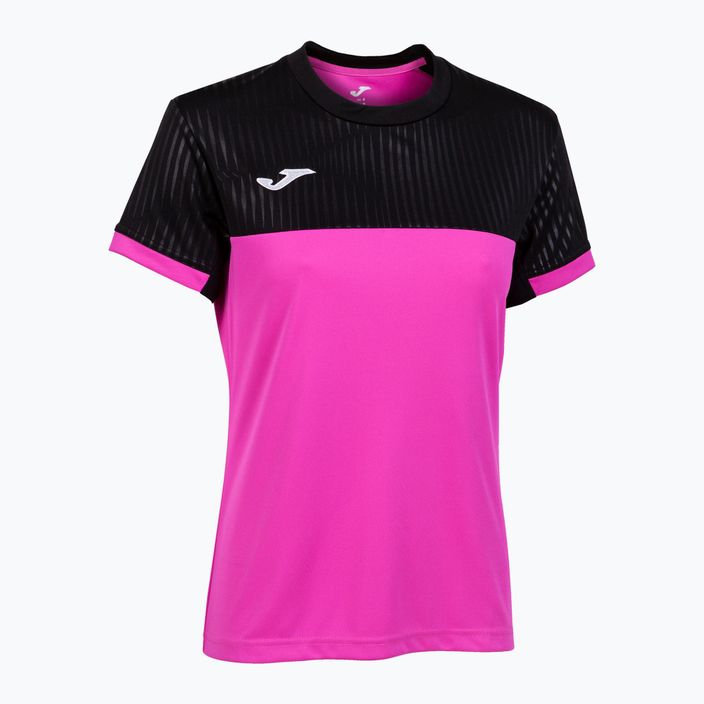 Marškinėliai Joma Montreal SS fluor pink/black 5