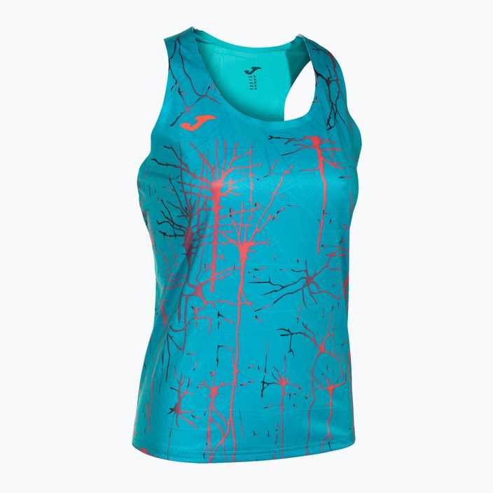 Moteriškas bėgimo marškinėlis Joma Elite IX turquoise 7
