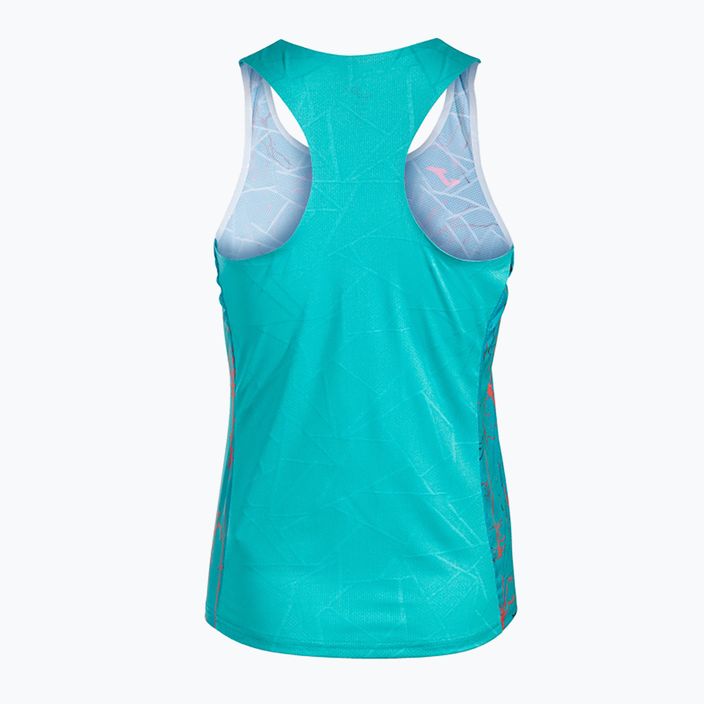 Moteriškas bėgimo marškinėlis Joma Elite IX turquoise 8