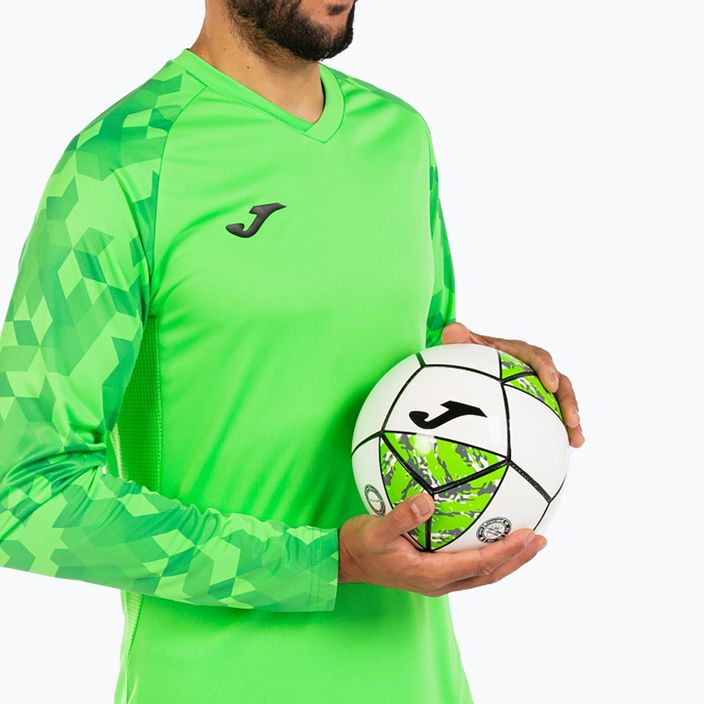 "Joma Challenge II" baltos/žalios spalvos 3 dydžio futbolo kamuolys 3