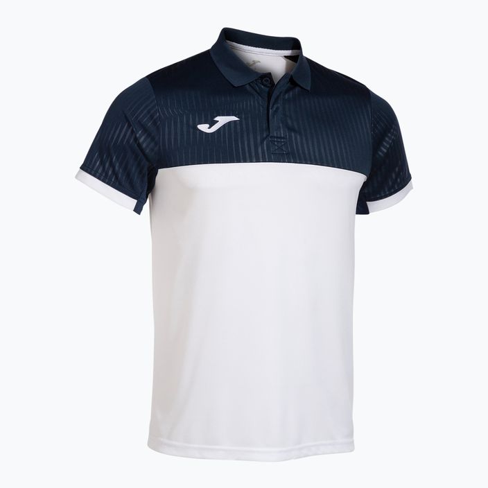 Vyriški polo marškinėliai Joma Montreal white/navy 2