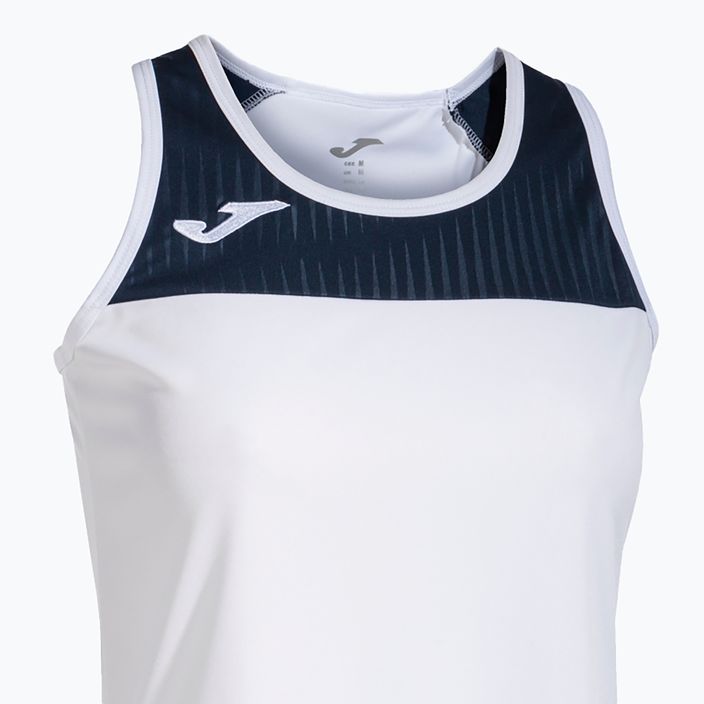 Moteriški teniso marškinėliai Joma Montreal Tank Top white/navy 3