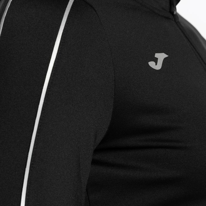 Moteriški bėgimo marškinėliai Joma R-City Full Zip juodos spalvos 901829.100 3