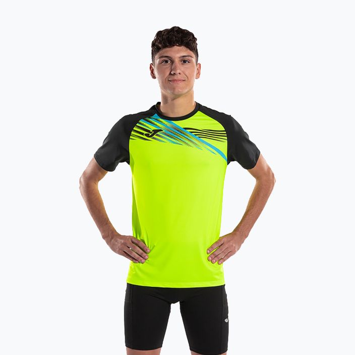 Vyriški bėgimo marškinėliai Joma Elite X geltonos spalvos 103101.061 3