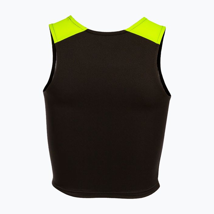 Moterų bėgimo marškinėliai Joma Elite X black 901813.121 2