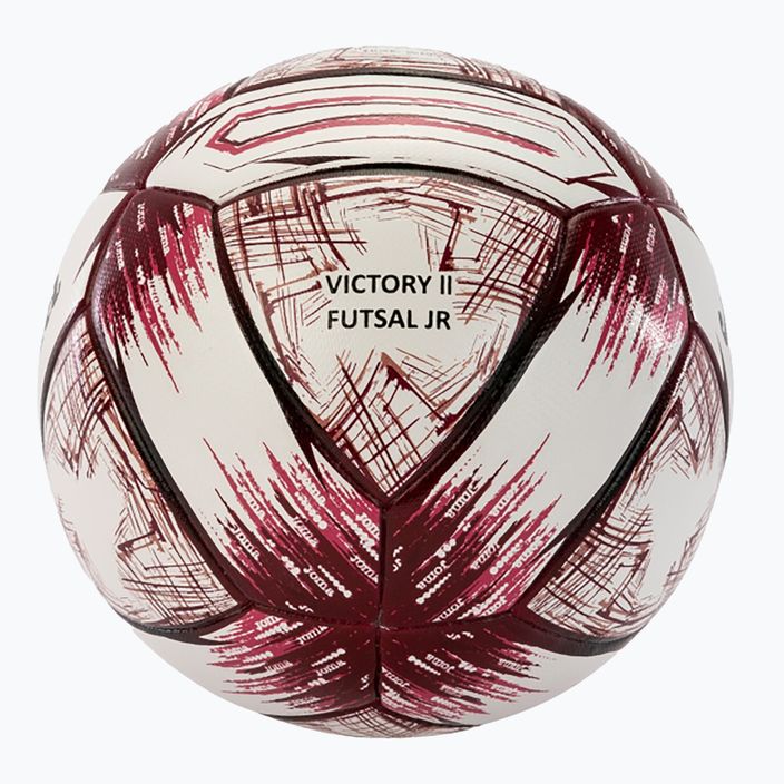 "Joma Victory II burgundy" futbolo kamuolys 58 cm dydžio 3