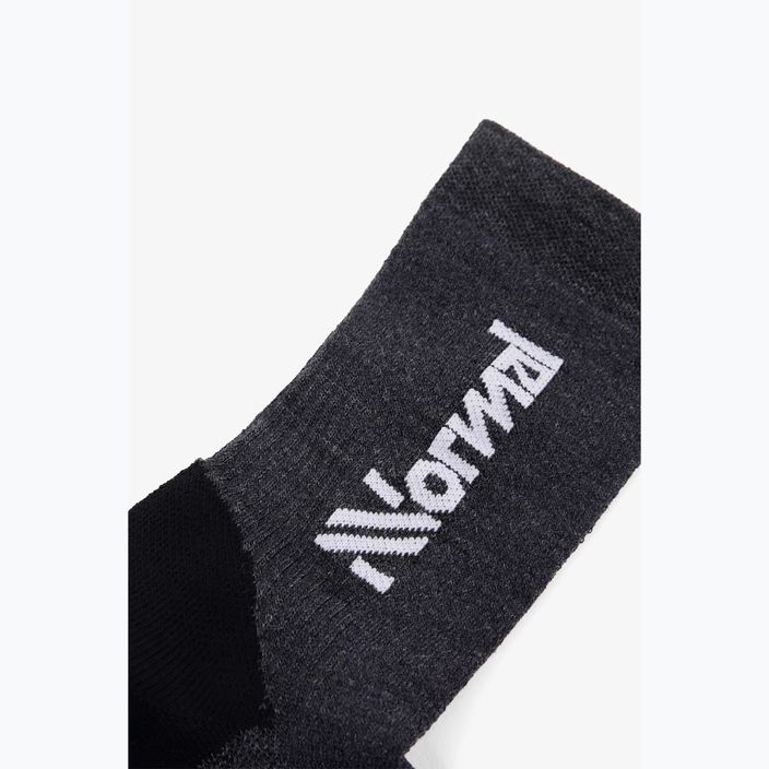 NNormal Merino bėgimo kojinės juodos 2