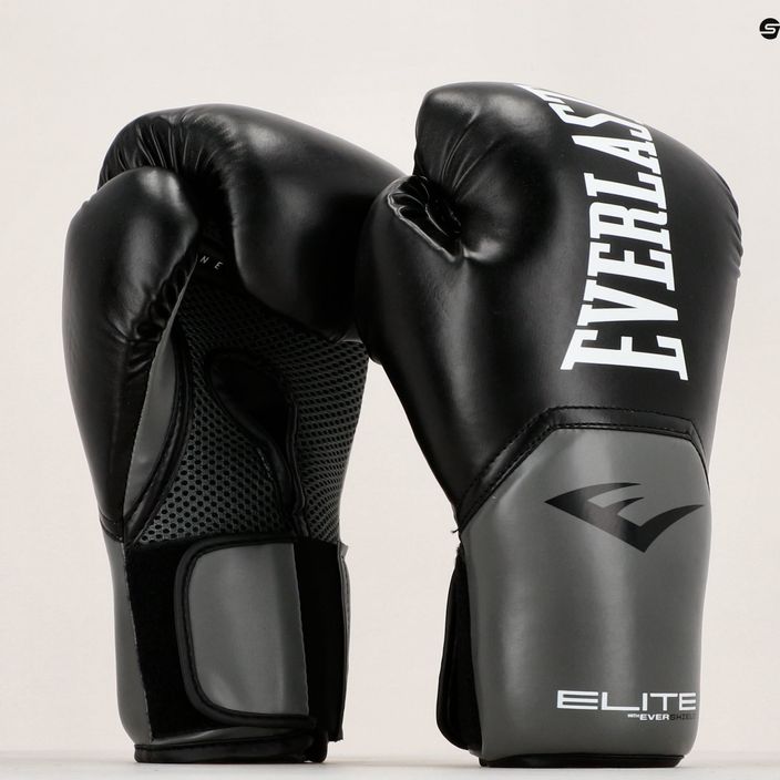 Everlast Pro Style Elite 2 bokso pirštinės juodos EV2500 7