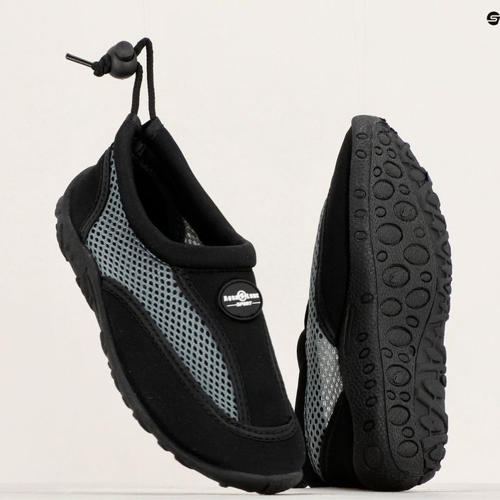 Aqualung Cancun juodi/sidabriniai vaikiški vandens batai 11