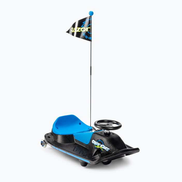 Razor Crazy Cart Shift 2.0 vaikiškas elektrinis kartingas juodai mėlynas 25173840