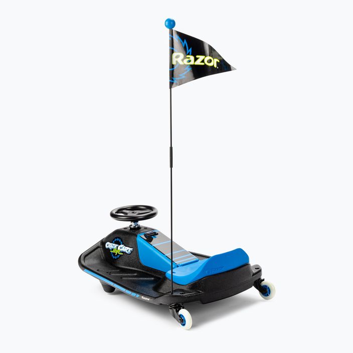 Razor Crazy Cart Shift 2.0 vaikiškas elektrinis kartingas juodai mėlynas 25173840 2