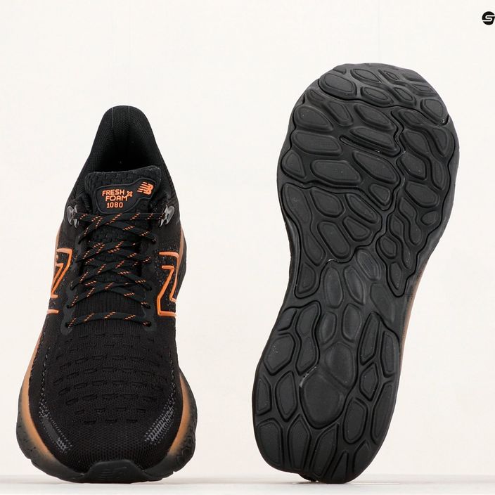 Vyriški bėgimo batai New Balance 1080V12 black/orange 11