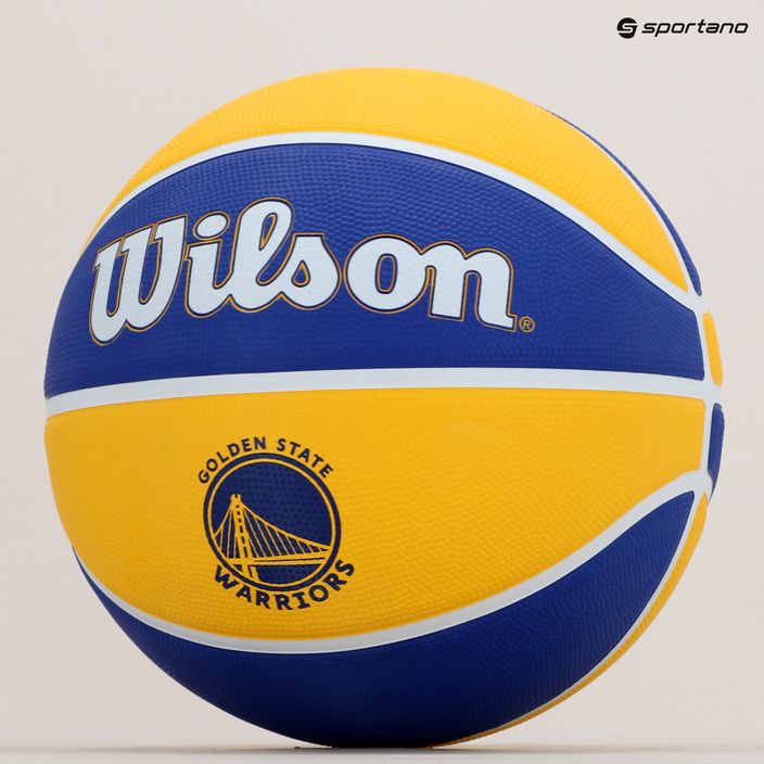 Wilson NBA Team Tribute Golden State Warriors krepšinio kamuolys WTB1300XBGOL dydis 7 6