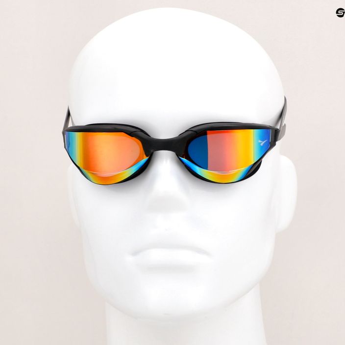 FINIS Hayden oranžiniai veidrodiniai/juodi plaukimo akiniai 3.45.079.405 8