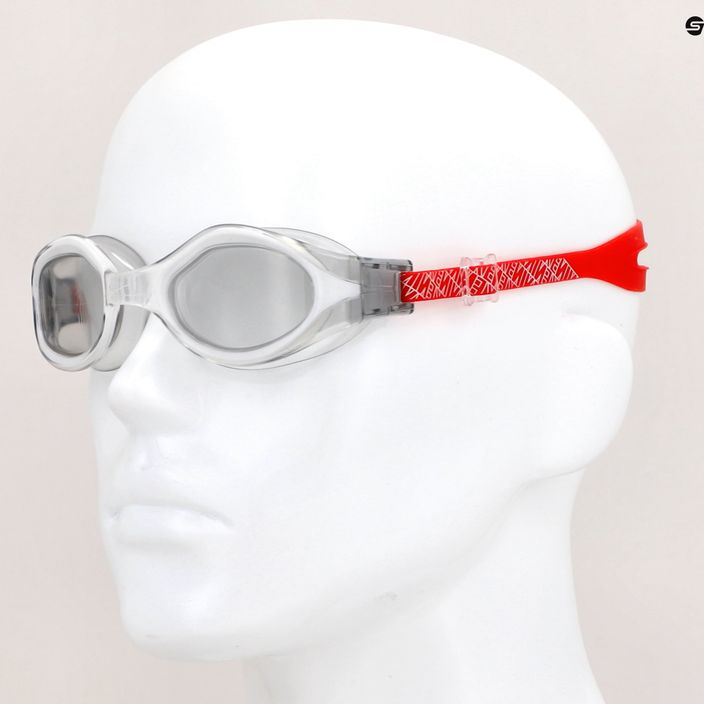 Nike Flex Fusion habanero raudoni plaukimo akiniai NESSC152-613 7