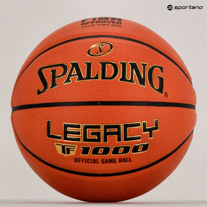 Spalding TF-1000 Legacy Logo FIBA basketball 76963Z dydis 7 5