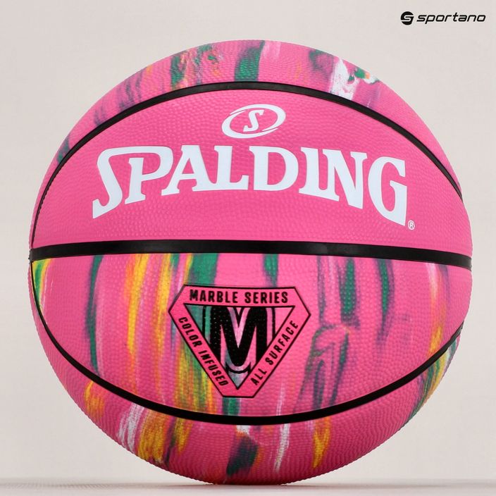 Spalding Marble krepšinio kamuolys 84402Z dydis 7 6