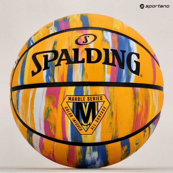Spalding Marble krepšinio kamuolys 84401Z dydis 7 6